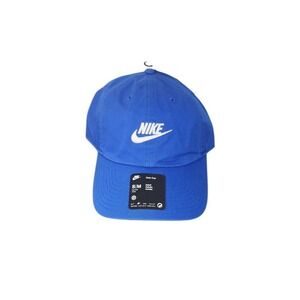 Nike Club Cap Blue Mens Adjustable Hat Swoosh Logo Casual Sportswear NWT